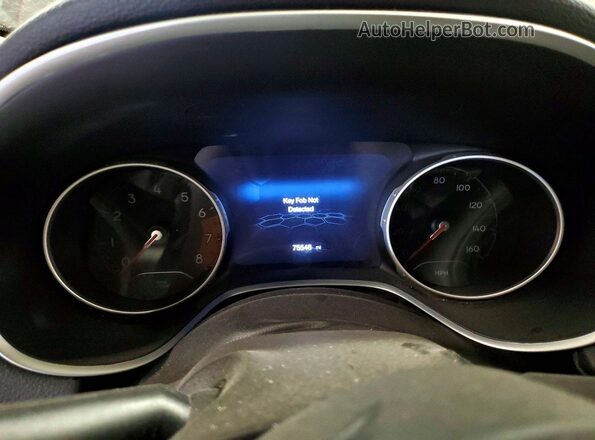 3C4NJDCB2LT130151 2020 JEEP COMPASS Красный Вид щитка приборов