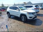 2021 Jeep Compass Limited 4x4 White vin: 3C4NJDCB2MT523746