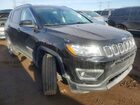 2021 Jeep Compass Limited Черный vin: 3C4NJDCB2MT572039