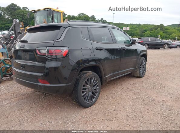3C4NJDCB2NT114955 2022 JEEP COMPASS Черный Задняя правая четверть