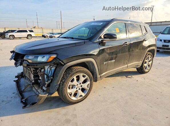 3C4NJDCB2NT132520 2022 JEEP COMPASS Black Przód lewy