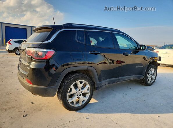 3C4NJDCB2NT132520 2022 JEEP COMPASS Black Tył prawy