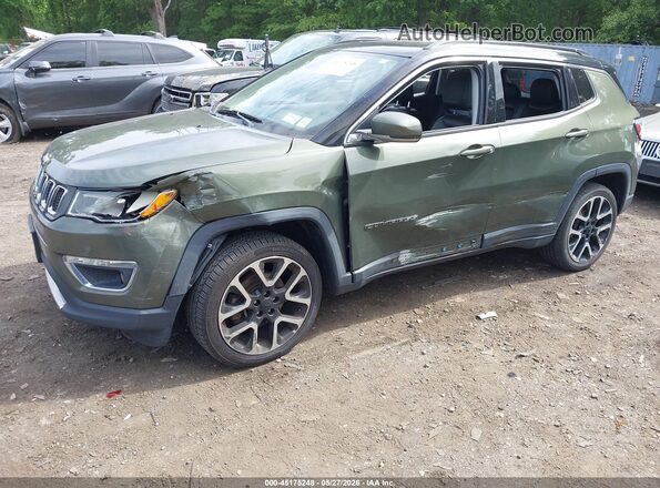 3C4NJDCB3JT399935 2018 JEEP COMPASS Green Widok z przodu