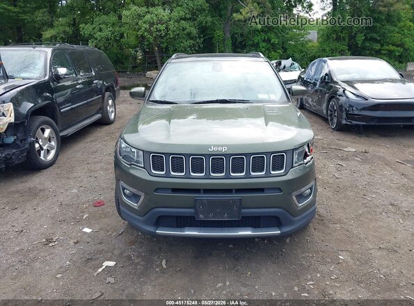 3C4NJDCB3JT399935 2018 JEEP COMPASS Green Widok zestawu wskaźników