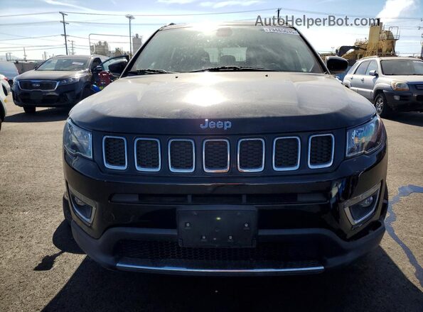 3C4NJDCB3KT619270 2019 JEEP COMPASS Черный Вид спереди