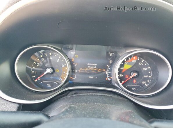 3C4NJDCB3KT619270 2019 JEEP COMPASS Черный Вид щитка приборов