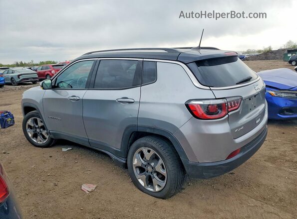 3C4NJDCB3KT800644 2019 JEEP COMPASS Серебряный Задняя левая четверть