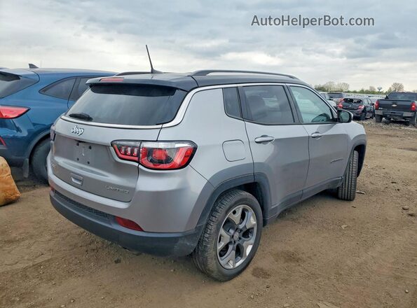 3C4NJDCB3KT800644 2019 JEEP COMPASS Серебряный Задняя правая четверть