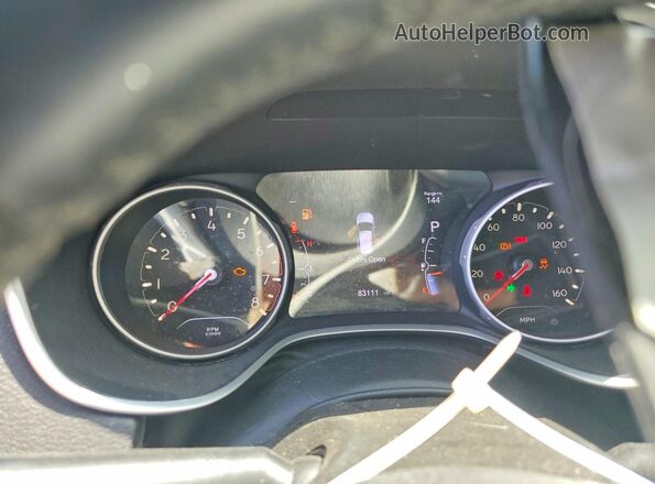 3C4NJDCB3LT135276 2020 JEEP COMPASS Черный Вид щитка приборов