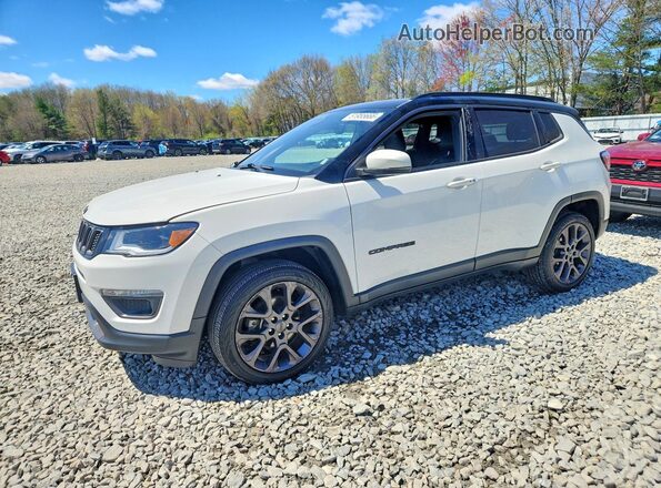 3C4NJDCB3LT137884 2020 JEEP COMPASS Белый Передняя левая четверть