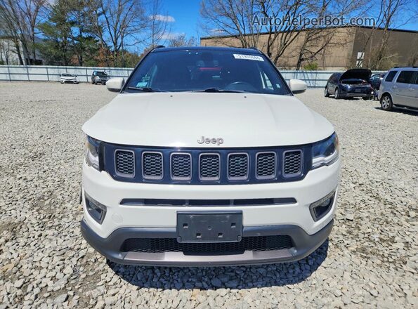 3C4NJDCB3LT137884 2020 JEEP COMPASS Белый Вид спереди