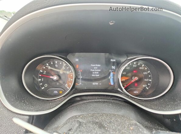 3C4NJDCB3LT151932 2020 JEEP COMPASS Blue Widok zestawu wskaźników