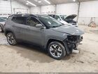2021 Jeep Compass Limited 4x4 Gray vin: 3C4NJDCB3MT547005