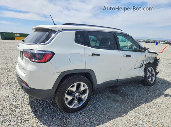 3C4NJDCB3MT572714 2021 JEEP COMPASS White Trasero derecho