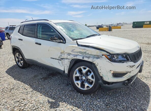 3C4NJDCB3MT572714 2021 JEEP COMPASS White Delantero derecho