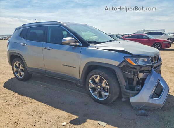 3C4NJDCB3MT599170 2021 JEEP COMPASS Серебряный Передняя правая четверть