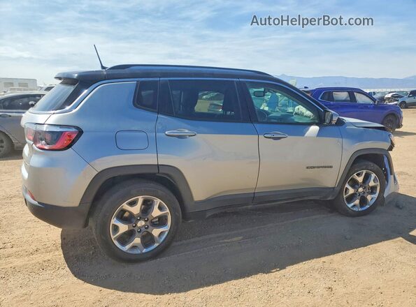 3C4NJDCB3MT599170 2021 JEEP COMPASS Серебряный Задняя правая четверть