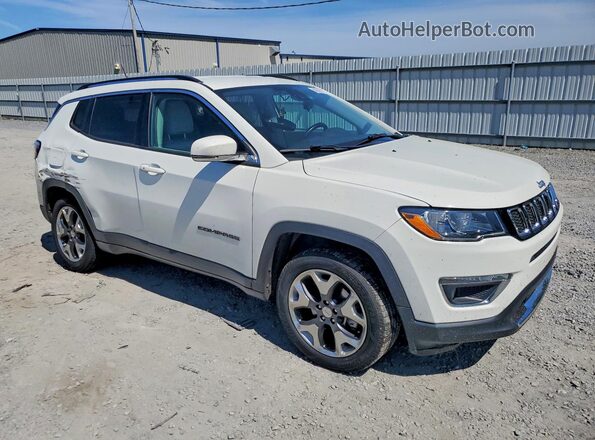 3C4NJDCB3MT602892 2021 JEEP COMPASS Белый Передняя правая четверть