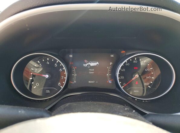3C4NJDCB3MT602892 2021 JEEP COMPASS Белый Вид щитка приборов