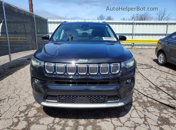 3C4NJDCB3NT110994 2022 JEEP COMPASS Черный Вид спереди