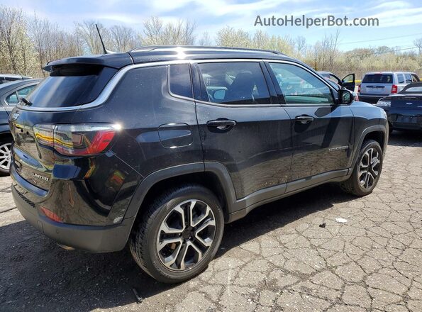 3C4NJDCB3NT110994 2022 JEEP COMPASS Черный Задняя правая четверть