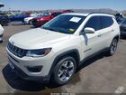 2017 Jeep New Compass Limited 4x4 White vin: 3C4NJDCB4HT628391