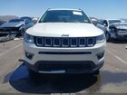 2017 Jeep New Compass Limited 4x4 White vin: 3C4NJDCB4HT628391