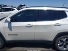 2017 Jeep New Compass Limited 4x4 White vin: 3C4NJDCB4HT628391