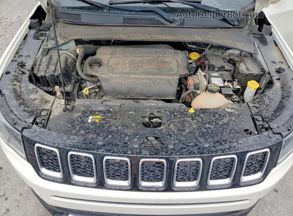 3C4NJDCB4JT209981 2018 JEEP COMPASS Белый Вид подкапотного пространства