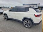 2018 Jeep Compass Limited Белый vin: 3C4NJDCB4JT209981