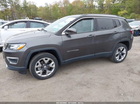 3C4NJDCB4KT724254 2019 JEEP COMPASS Серый Передняя левая четверть