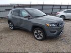 2021 Jeep Compass Limited 4x4 Gray vin: 3C4NJDCB4MT537681