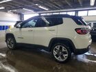 2021 Jeep Compass Limited White vin: 3C4NJDCB4MT603727 Damage: Left Rear Tire, Worn, Replacement Required