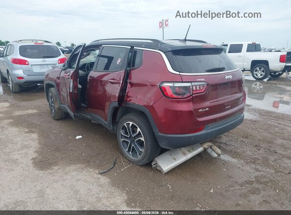 3C4NJDCB4NT101995 2022 JEEP COMPASS Красный Задняя левая четверть