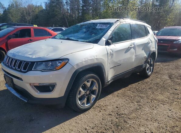 3C4NJDCB5KT693337 2019 JEEP COMPASS White Передня ліва чверть