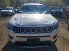 2019 Jeep Compass Limited White vin: 3C4NJDCB5KT693337