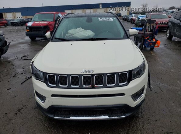 3C4NJDCB5KT827652 2019 JEEP COMPASS White Widok z przodu