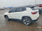 2019 Jeep Compass Limited White vin: 3C4NJDCB5KT827652