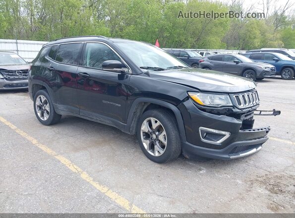 3C4NJDCB5KT854060 2019 JEEP COMPASS Черный Передняя правая четверть
