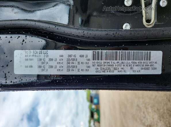 3C4NJDCB5LT196614 2020 JEEP COMPASS Черный Вид наклейки с VIN-кодом