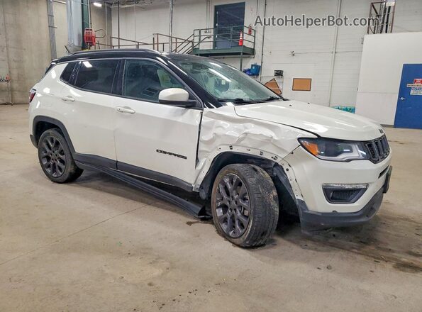 3C4NJDCB5LT256651 2020 JEEP COMPASS Белый Передняя правая четверть
