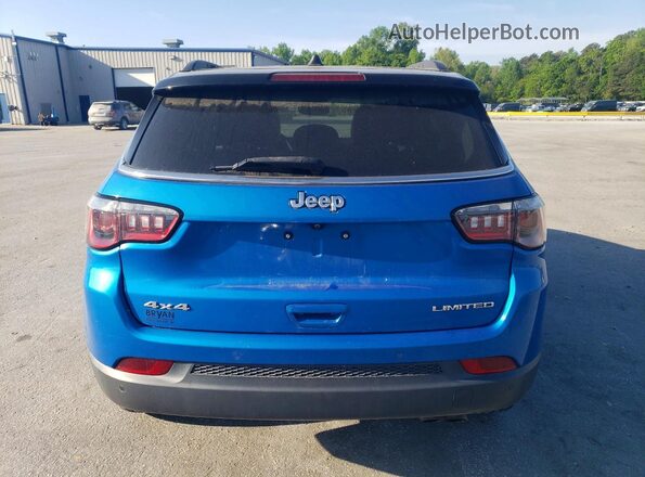 3C4NJDCB5MT509033 2021 JEEP COMPASS Синий Вид сзади