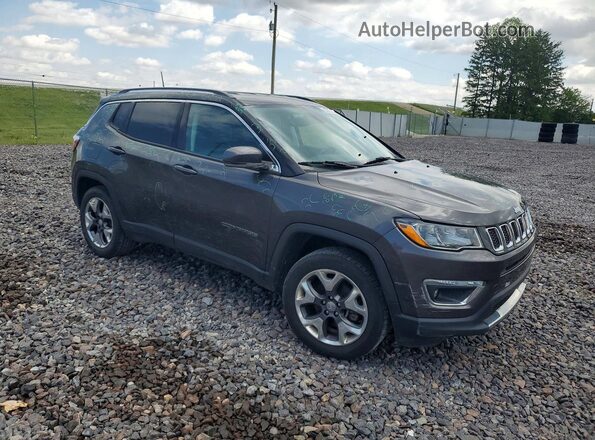 3C4NJDCB6JT190480 2018 JEEP COMPASS Gray Przód prawy