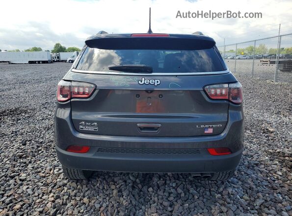 3C4NJDCB6JT190480 2018 JEEP COMPASS Gray Widok z tyłu