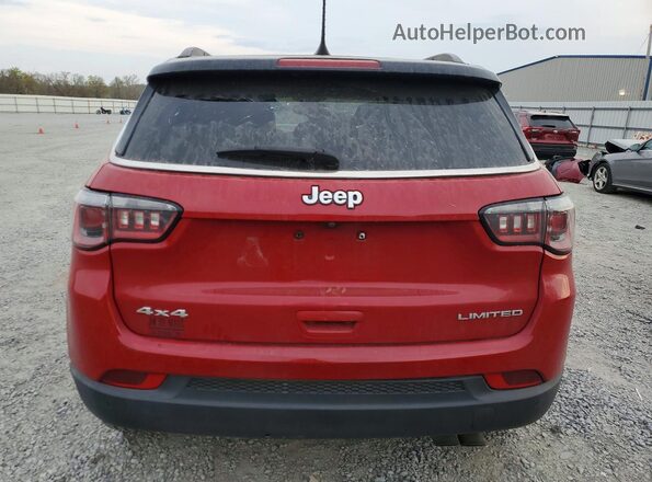 3C4NJDCB6JT223039 2018 JEEP COMPASS Красный Вид сзади