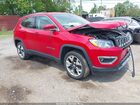 2019 Jeep Compass Limited 4x4 Red vin: 3C4NJDCB6KT854522