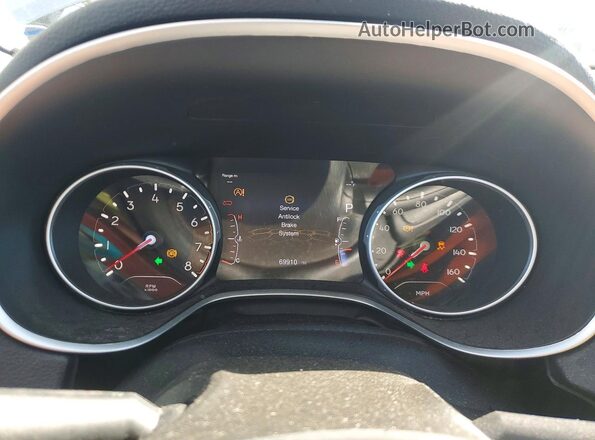3C4NJDCB6LT167350 2020 JEEP COMPASS Silver Widok zestawu wskaźników