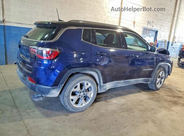3C4NJDCB6LT259025 2020 JEEP COMPASS Синий Задняя правая четверть