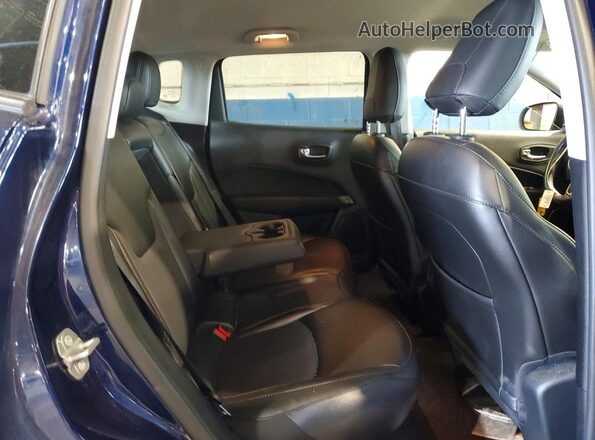 3C4NJDCB6LT259025 2020 JEEP COMPASS Синий Вид задней части салона