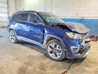 2020 Jeep Compass Limited Синий vin: 3C4NJDCB6LT259025